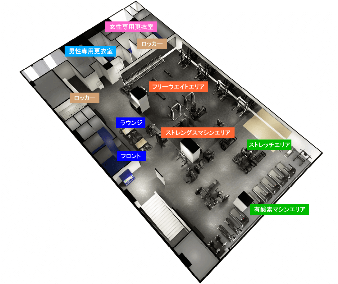 Fits All Gym 24H 桜ヶ丘駅前店の画像 5