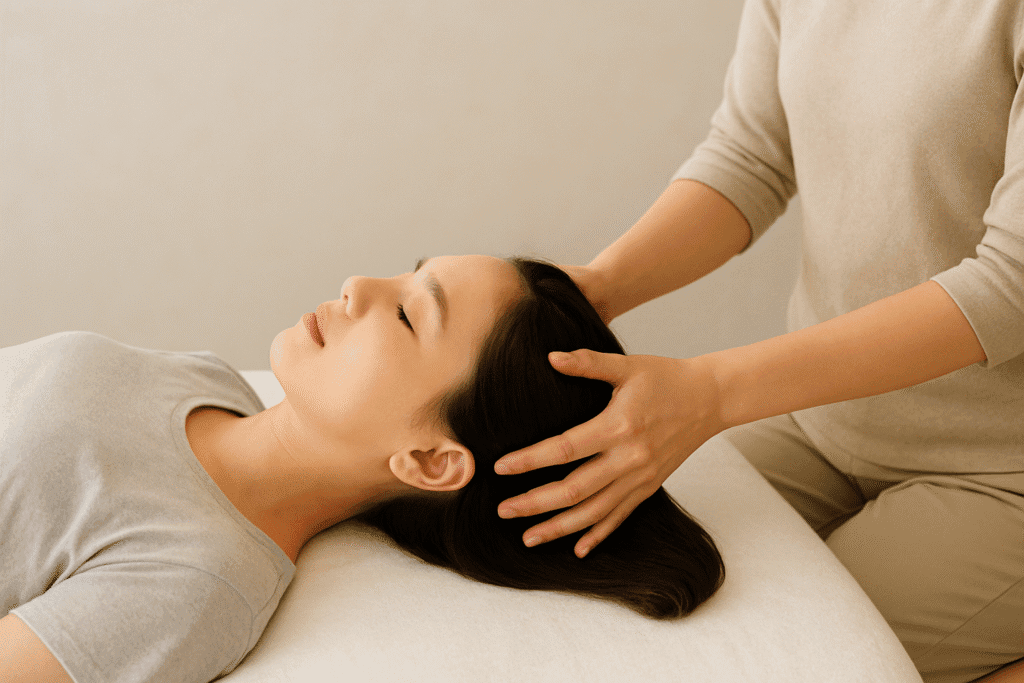 ドライヘッドマッサージ 画像1